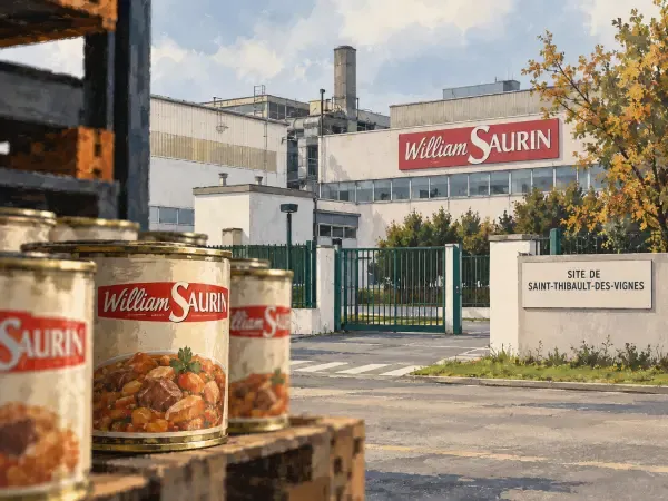 Usine William Saurin en Seine-et-Marne