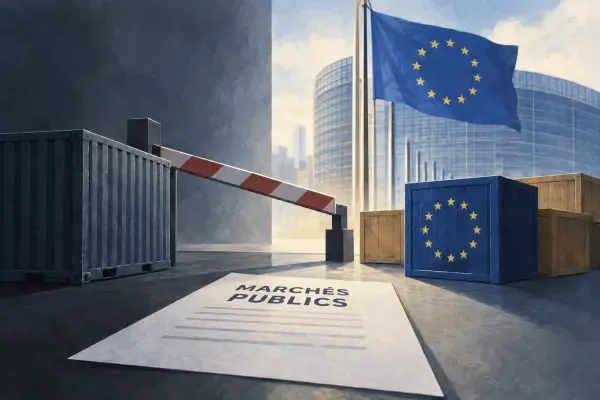 Illustration de marchés publics européens