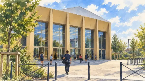 Illustration - complexe sportif Charles-Coste