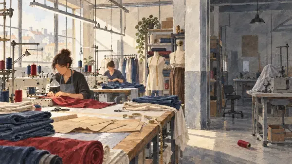 Illustration - atelier textile de la Capelette