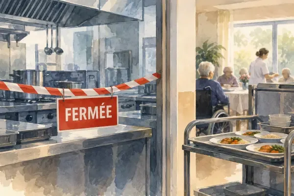 Illustration - Cuisine de l’Ehpad Sainte-Geneviève