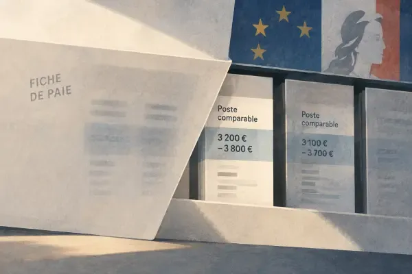 Illustration - Salaires comparés entre collègues
