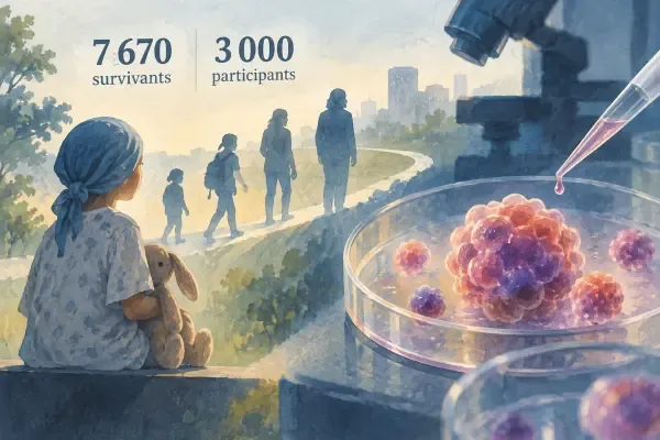 Illustration - Recherche sur les cancers pédiatriques