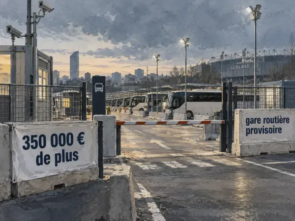 Illustration - Gare routière de Gerland à Lyon