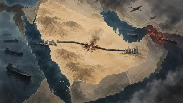 Oléoduc saoudien vers la mer Rouge