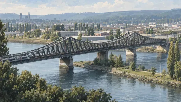 Illustration du viaduc d’Eauplet à Rouen
