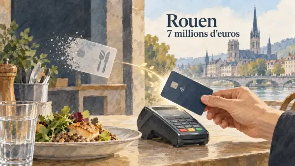 Illustration - paiement par carte bancaire