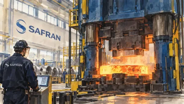 Illustration - Presse hydraulique de forge