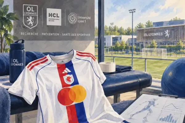 Illustration - santé des footballeuses lyonnaises