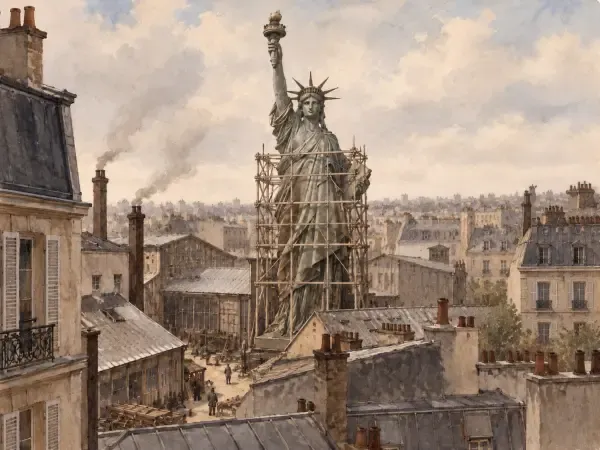 Illustration - Statue de la Liberté à Paris