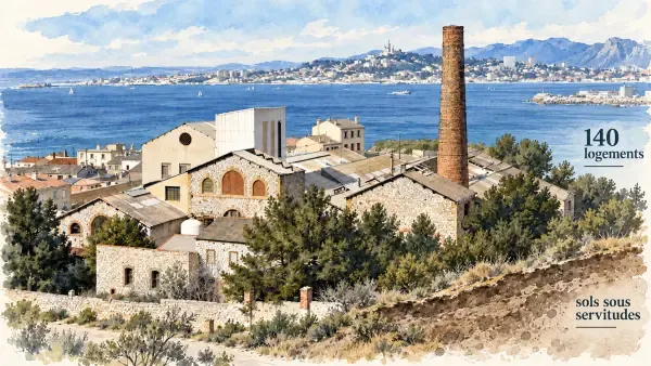 Illustration - Friche industrielle Legré-Mante à Marseille