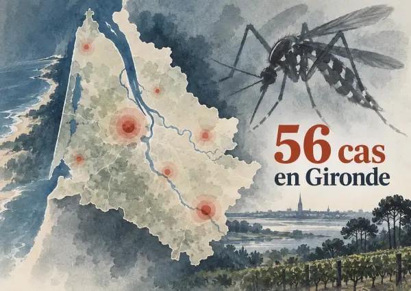 Illustration - Moustiques et Gironde