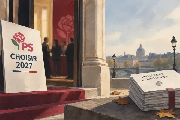 Illustration - calendrier de primaire socialiste