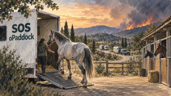Cheval et réseau d’entraide numérique