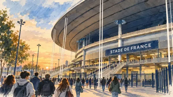 Illustration - Veillée au Stade de France