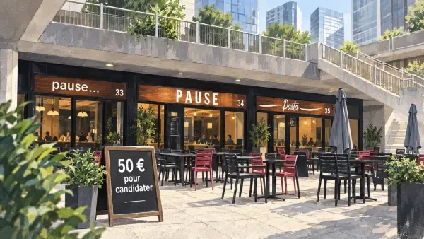 Illustration - Trois restaurants du Patio des Reflets