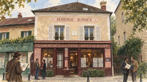 Illustration du café des Tagliana