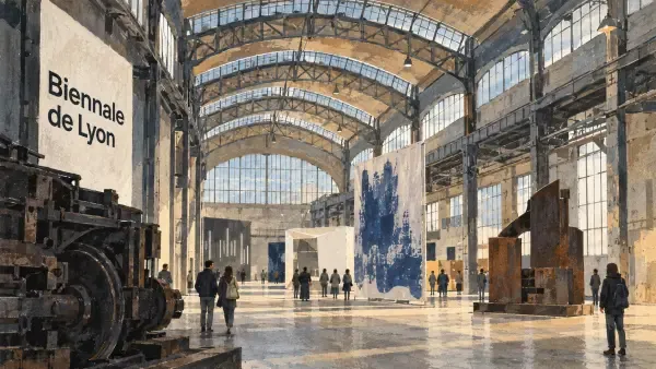 Illustration - Biennale dans les Grandes Locos