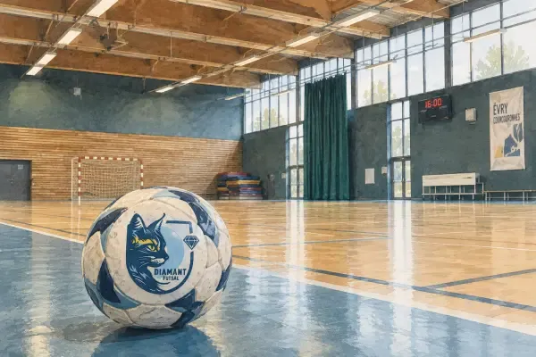 Illustration - Match de futsal féminin
