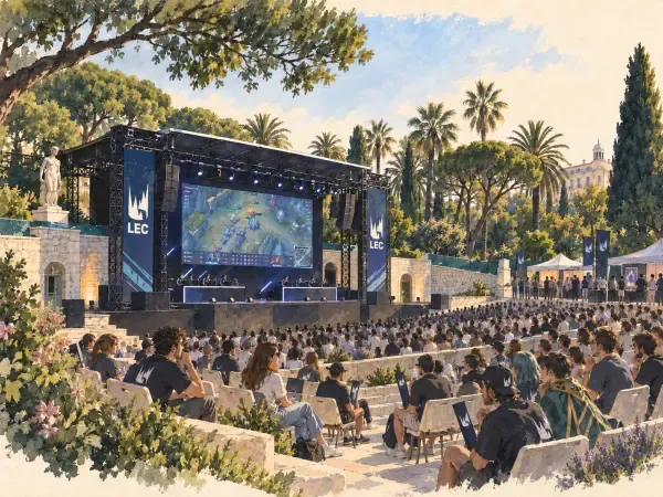 Illustration - Finale esport au Théâtre de Verdure