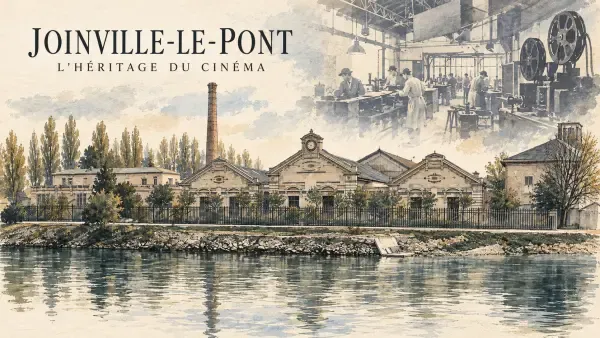 Illustration des anciens studios de Joinville