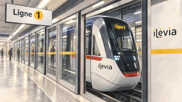 Illustration - Rame BOA du métro lillois