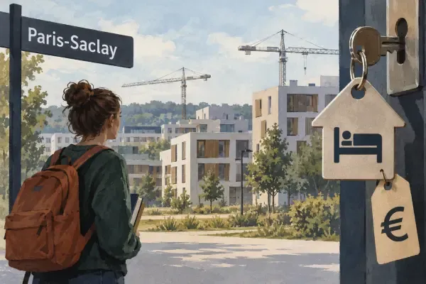 Illustration - Résidences étudiantes à Paris-Saclay