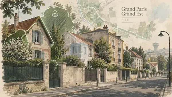 Illustration - Maisons protégées par le PLUi