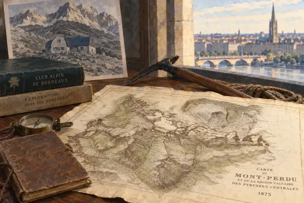 Illustration - Cartes et relief des Pyrénées