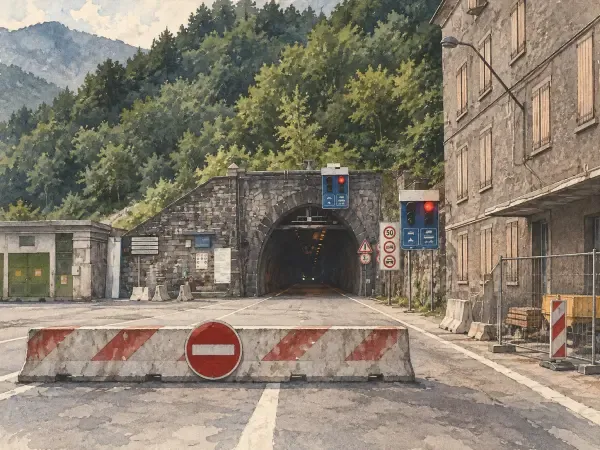 Tunnel du col de Tende