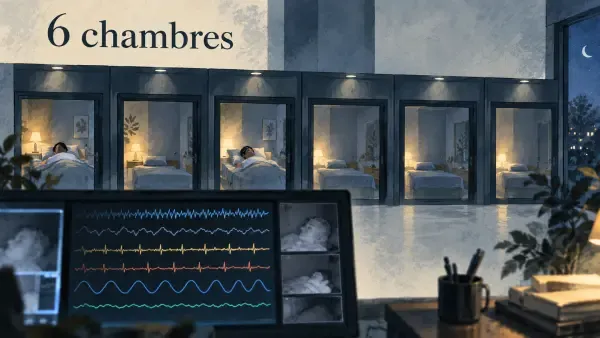 Illustration du centre du sommeil
