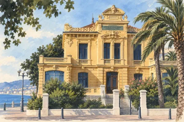 Illustration du Palais de l’Agriculture