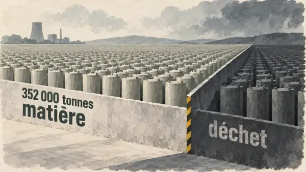 Illustration - Stock d’uranium appauvri