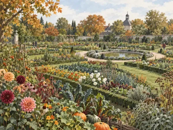 Illustration - plantes au potager de Beauregard