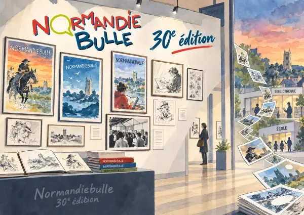 Illustration - Affiches de bande dessinée à Darnétal