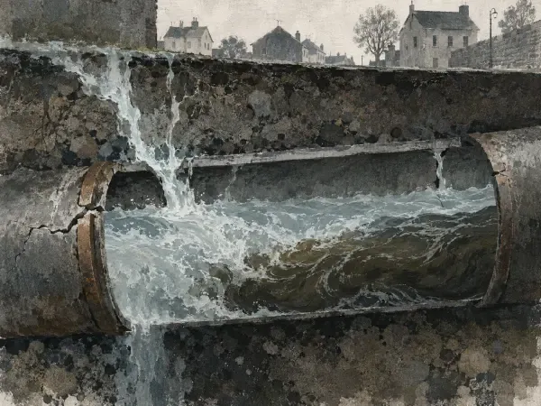 Réseau d’assainissement sous Beaumont-le-Roger