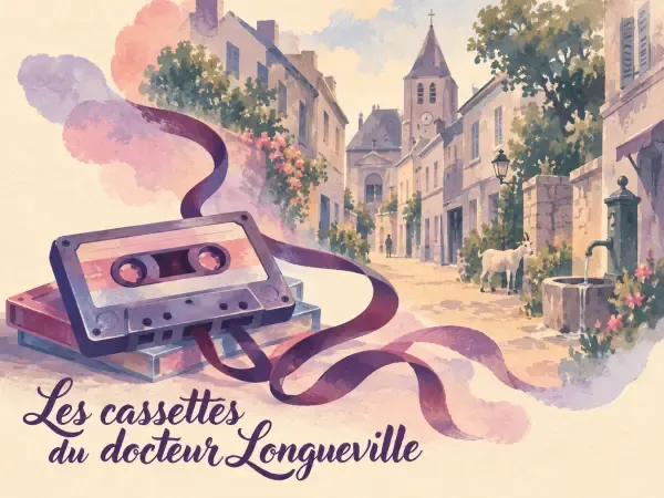 Illustration de cassettes et de Charonne