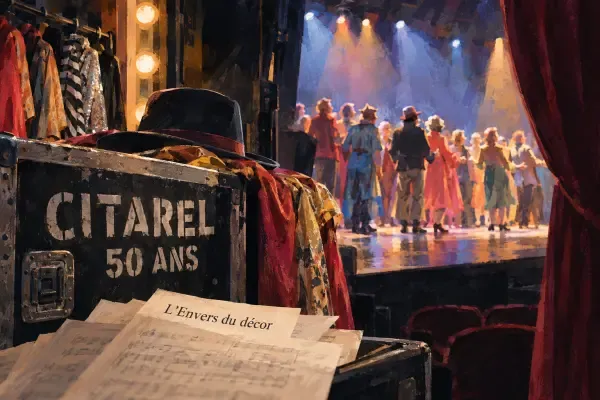 Illustration d’une troupe vocale