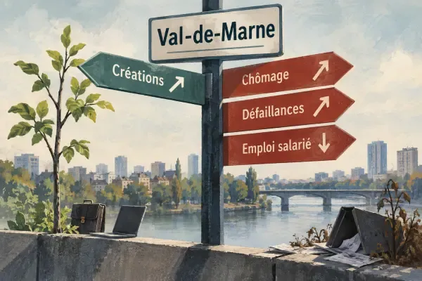 Illustration - indicateurs économiques du Val-de-Marne