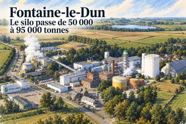 Illustration - Silo sucrier de Fontaine-le-Dun