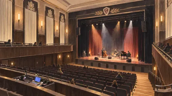 Salle de spectacle rénovée à Seclin