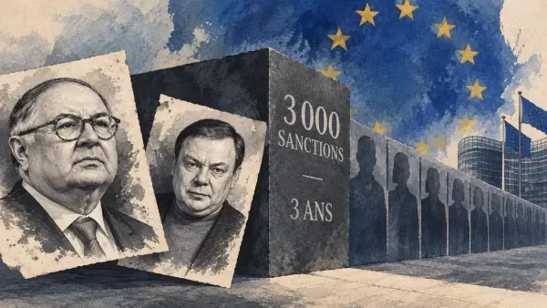 Illustration - Sanctions européennes contre la Russie