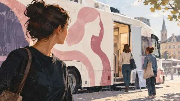 Illustration - Bus Santé et dépistage