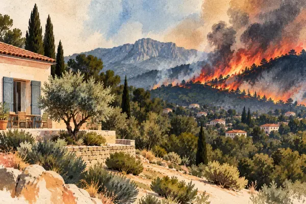 Illustration - Prévention des feux de forêt