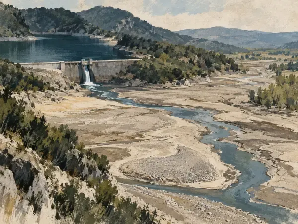 Illustration - Garonne basse et restrictions d’eau