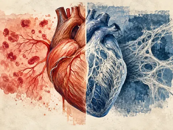 Illustration de recherche sur l’insuffisance cardiaque