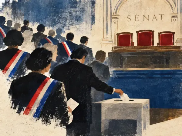 Illustration du scrutin sénatorial
