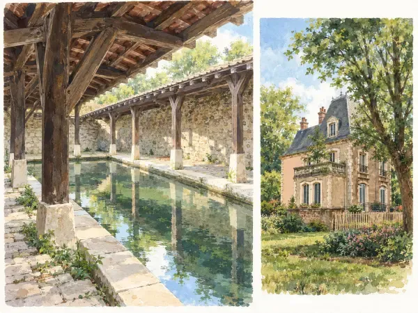 Illustration - Lieux du patrimoine francilien
