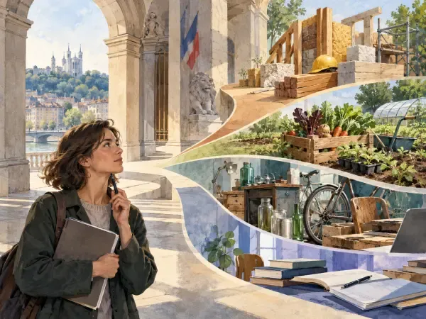 Illustration - Forum des métiers de la transition écologique
