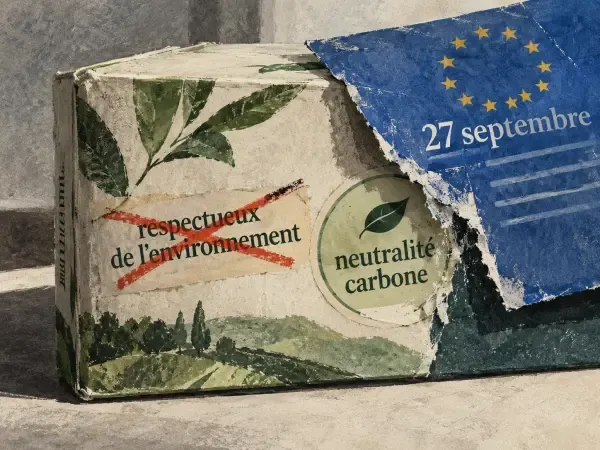 Illustration - Marketing vert sous contrôle